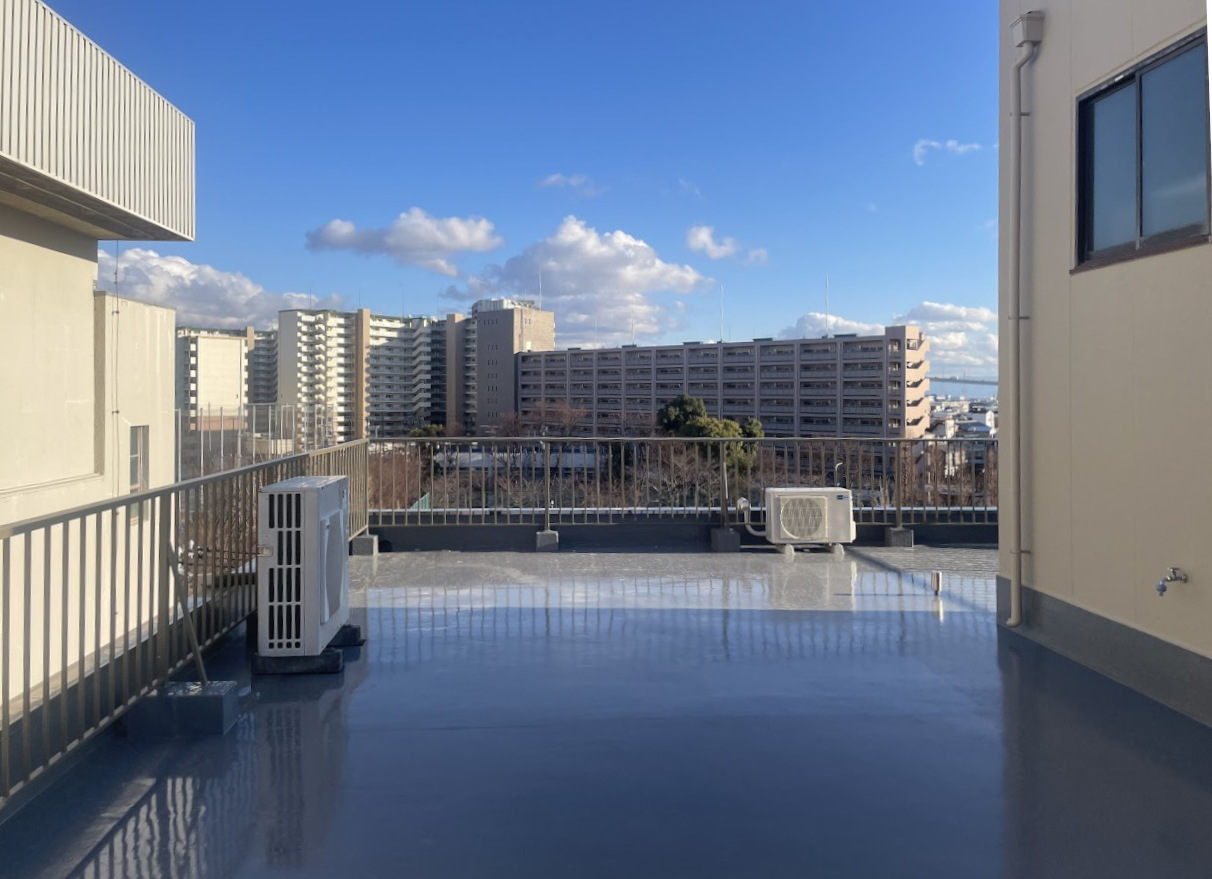 集合住宅の屋上防水工事